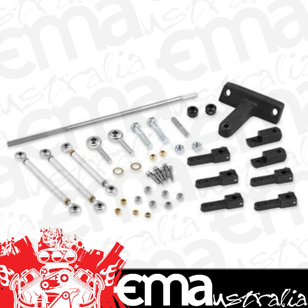 Holley HO4032 Throttle Linkage Kit Tunnel Ram Dual Quad Side Mount Chevy 396/454/502 Big Blocks Kit