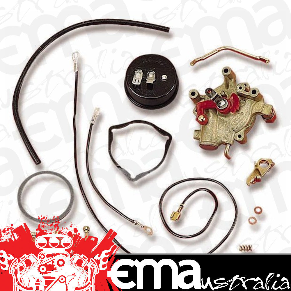 Holley | HO45-224 | Electric Choke Conversion Kit Standard Finish w/External Vacuum Source ()
