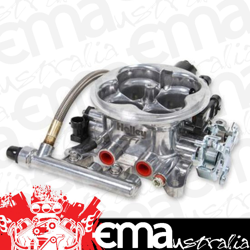 THROTTLE BODY TERMINATOR POLISHED W/O INJECTORS