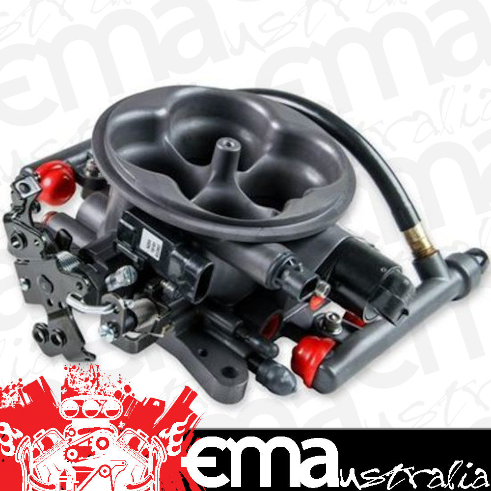 THROTTLE BODY TERMINATOR HC GRAY W/O INJECTORS