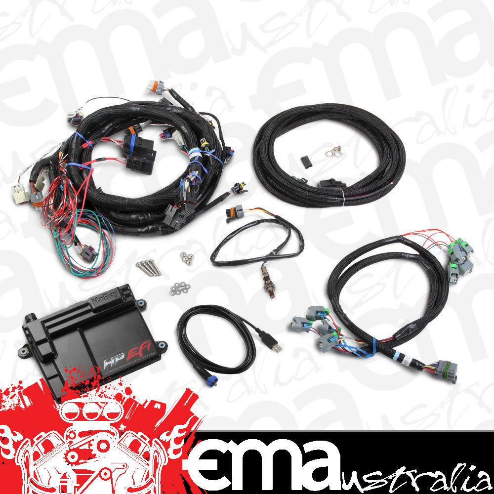 HOLLEY HP EFI ECU & HARNESS KIT HO550-603 SUIT GM LS2/LS3/LS7 58x CRANK SENSOR