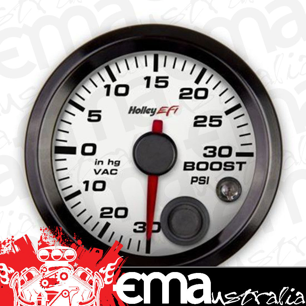 Gauge 2-1/16’??‹¨« Vacuum/Boost 30inHg-30psi CAN White Face Black Bezel