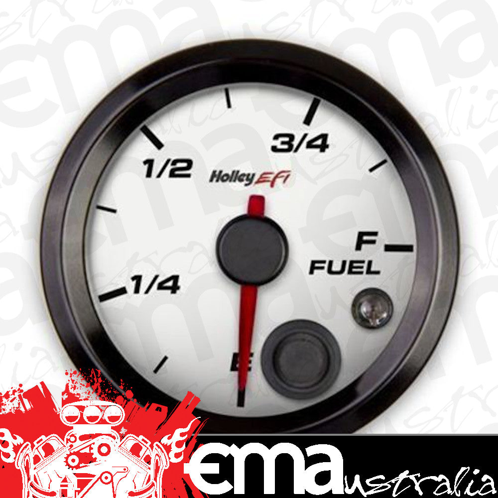 Gauge 2-1/16’??‹¨« Fuel Level (Programmable) White Face Black Bezel