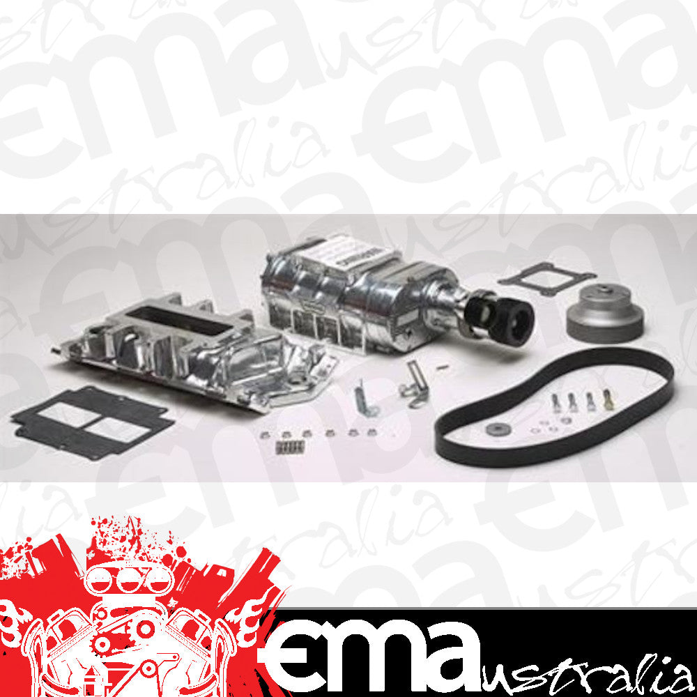 Supercharger System Roots 177 Series Polished Chevy Small Block Kit