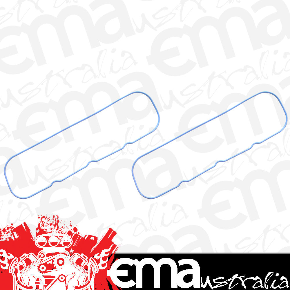 Chev/Holden LS series V8 Engine Valve Cover Gaskets Blue Silicone Five R Racing 5REGVC-LS1