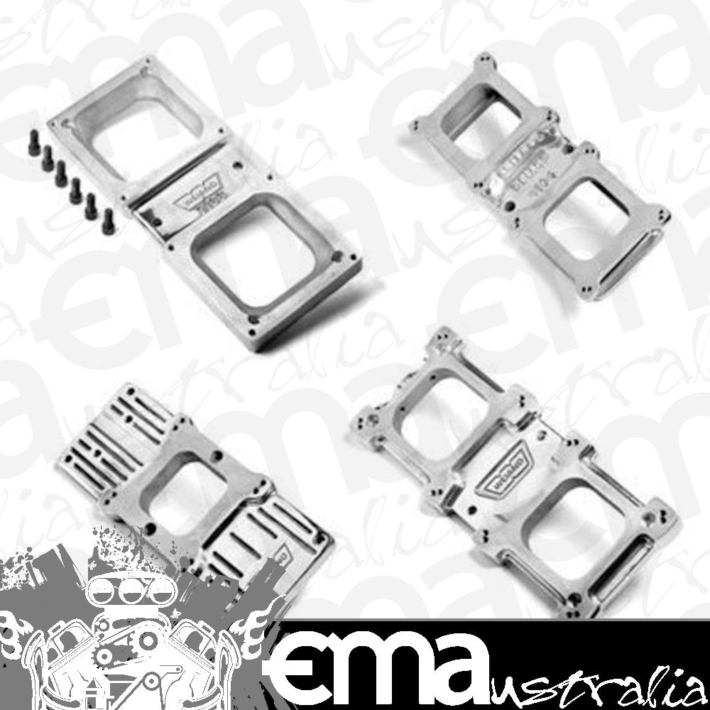 Manifold Top Plate Supercharger Aluminum Polished Single Carburetor Weiand 256/6-71/8-71 Each