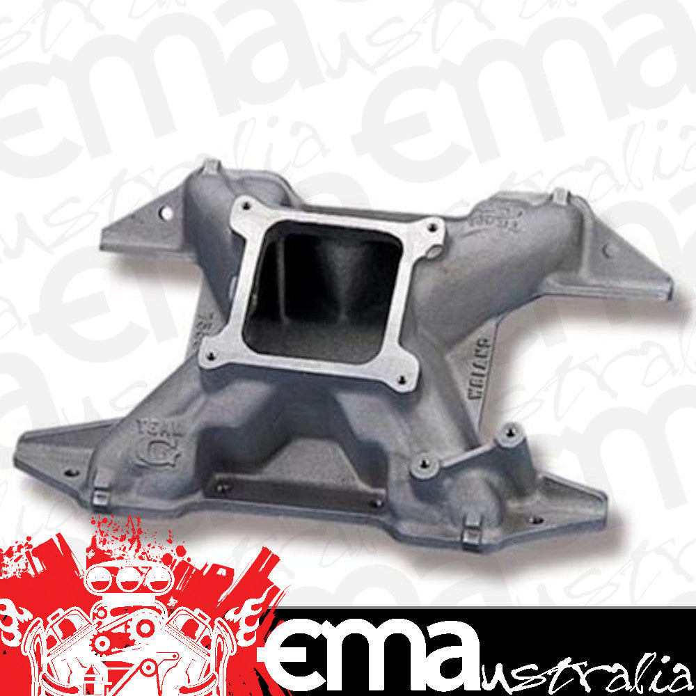 Intake Manifold Team G Single Plane Aluminum Natural Square Bore Chrysler 361 383 400 Each