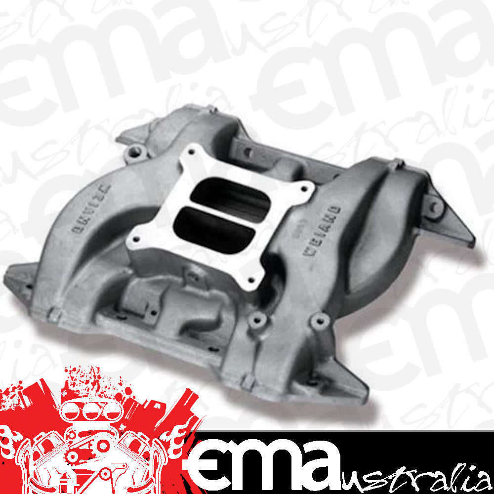 Intake Manifold Action+Plus Dual Plane Aluminum Natural Square Bore Chrysler 361 383 400 Each