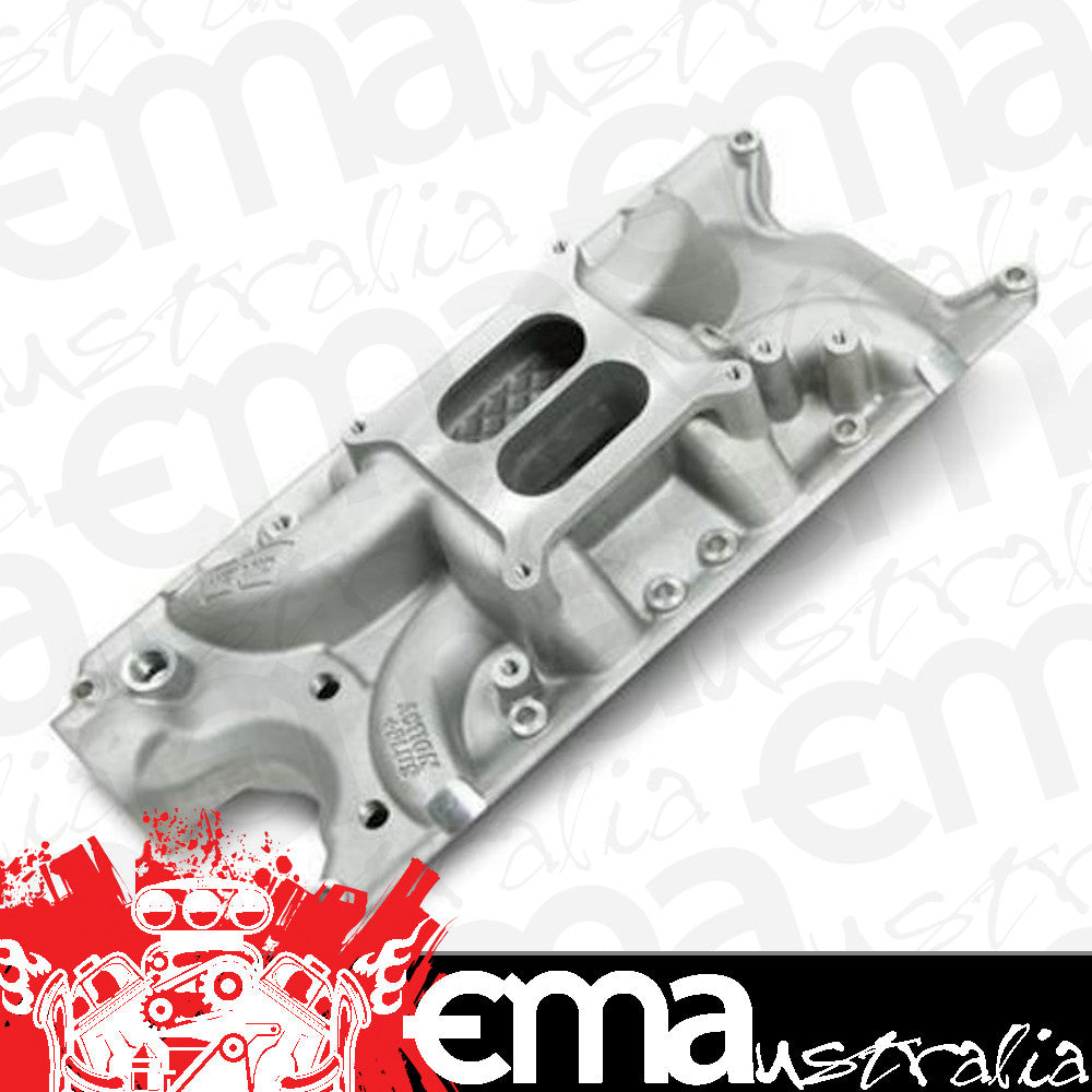 Intake Manifold Street Warrior Dual Plane Aluminum Natural Square Bore Ford Mercury Small Block Each