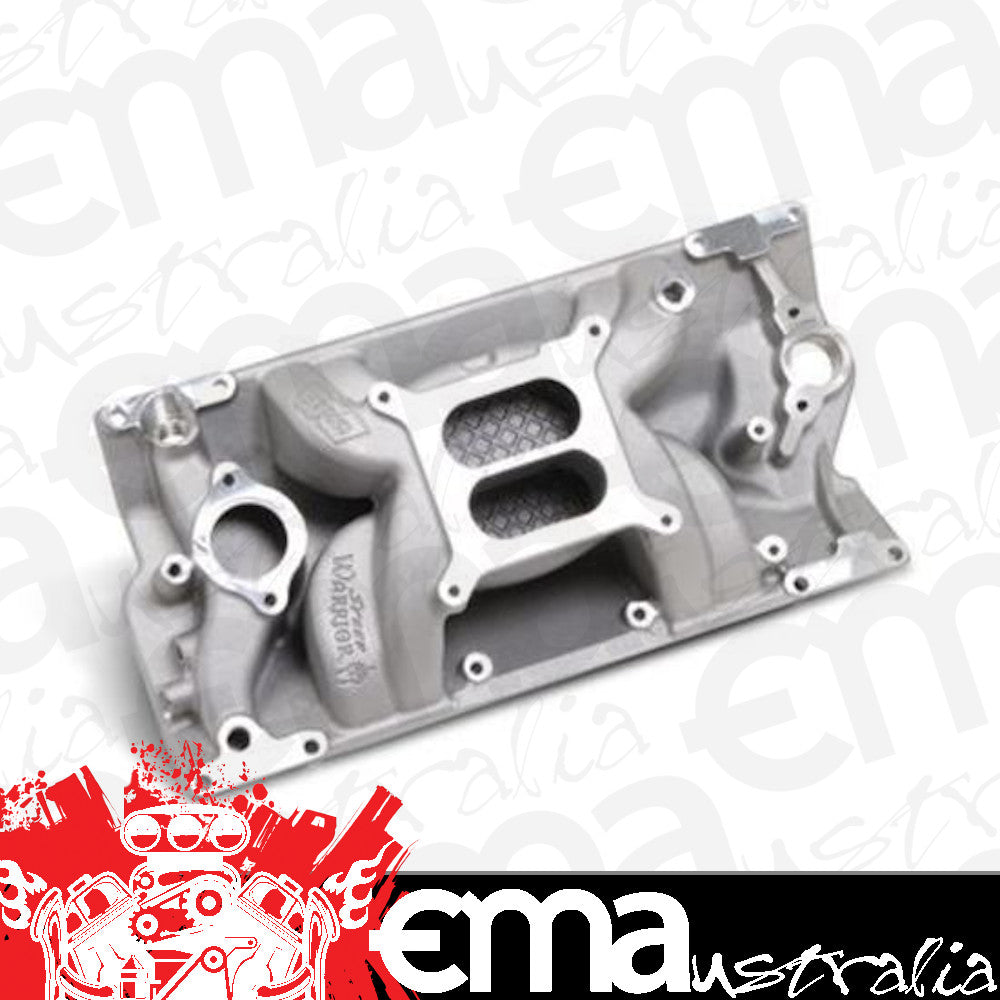 Intake Manifold Speed Warrior Non-EGR 1500-6700 rpm Square Bore Chevy Small Block Each