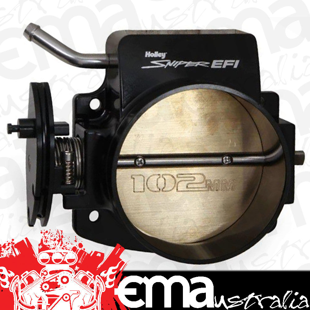 Holley | HO860005-1 | SNIPER BLACK 102MM THROTTLE