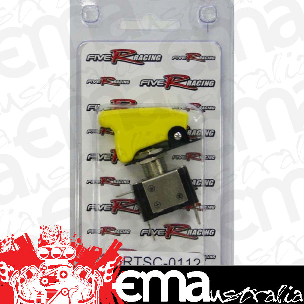 Five R Racing 5RTSC-0112 R Racing Yellow Covered Led Toggle Switch