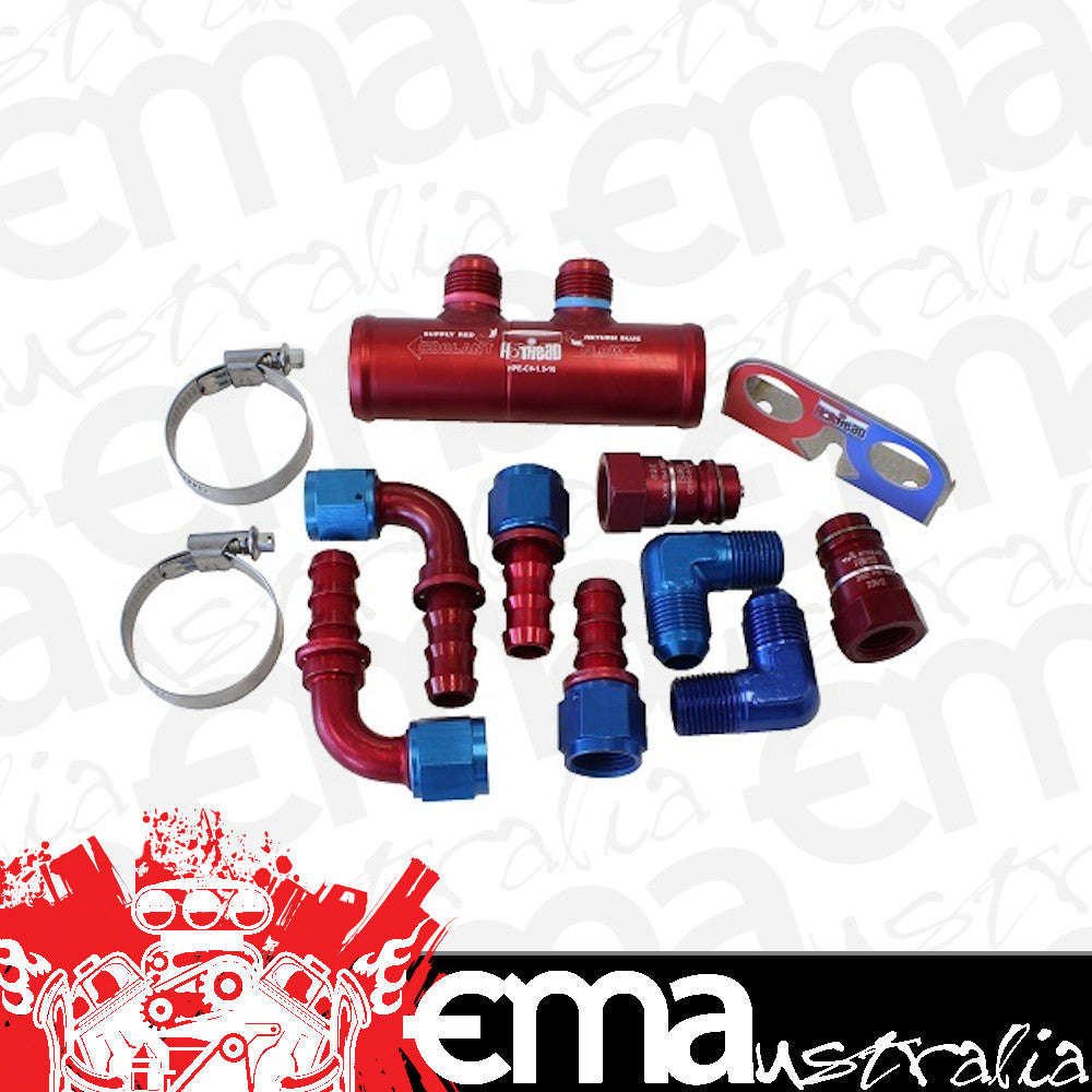 Hot Head HPE-REM-PM-PKG Remote Water Kit Panel Mount suit 1/2" Hose