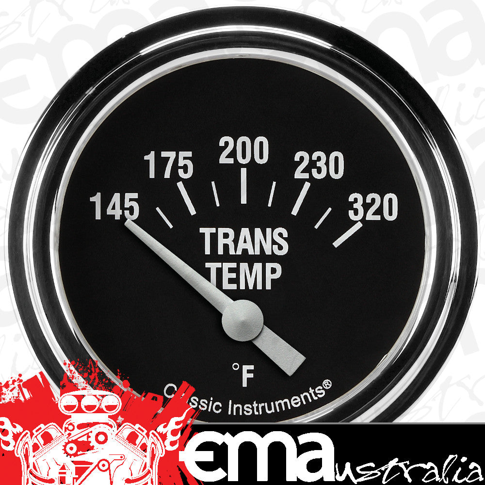 Classic Instruments HR227SLF Hot Rod 2 5/8" Transmission Temperature Gauge