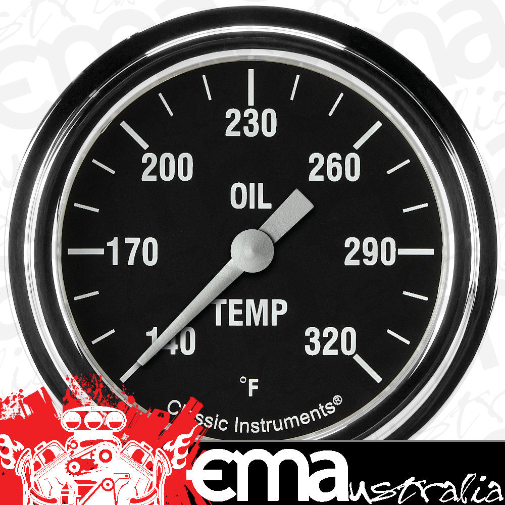 Classic Instruments HR328SLF Hot Rod 2 5/8" Oil Temperature Gauge