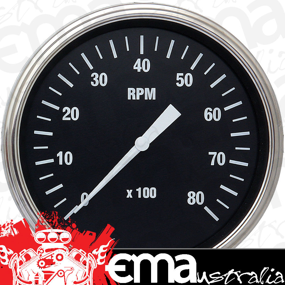 Classic Instruments HR71SLF Hot Rod - Tachometer 8K RPM 4-5/8"