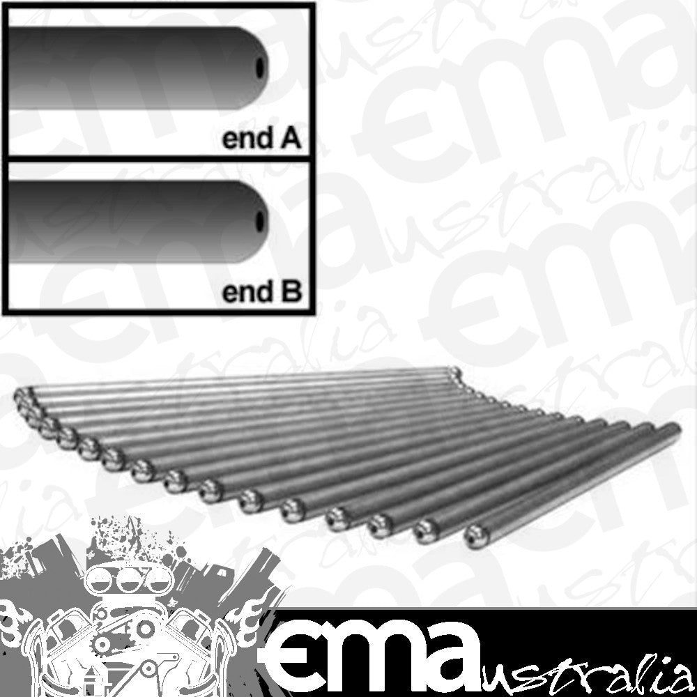 Howards Cams HRC95204 Heat Treated 5/16" Steel PushRods 7.750" Long (set of 16)