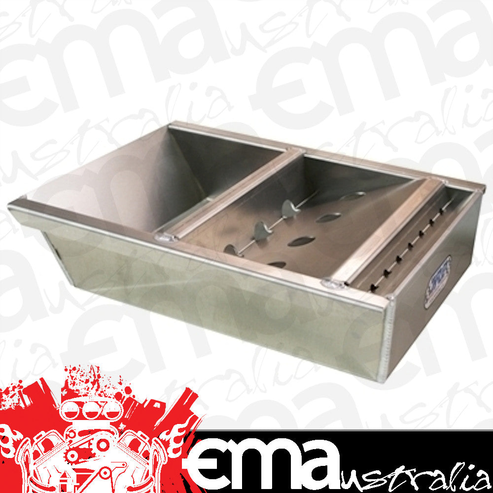 Hephner Racing Products HRP-6220 Quick Change Gear Tray Bare Aluminium Finish