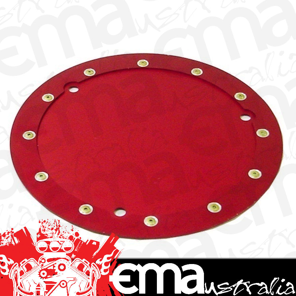 Hephner Racing Products HRP-6993 Red Wheel Cover For Mule