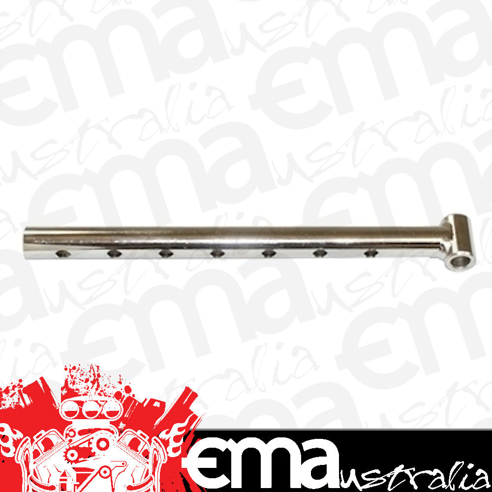 Hephner Racing Products HRP-8085 Chrome Steel Round Tube Insert w/ .250" Hole