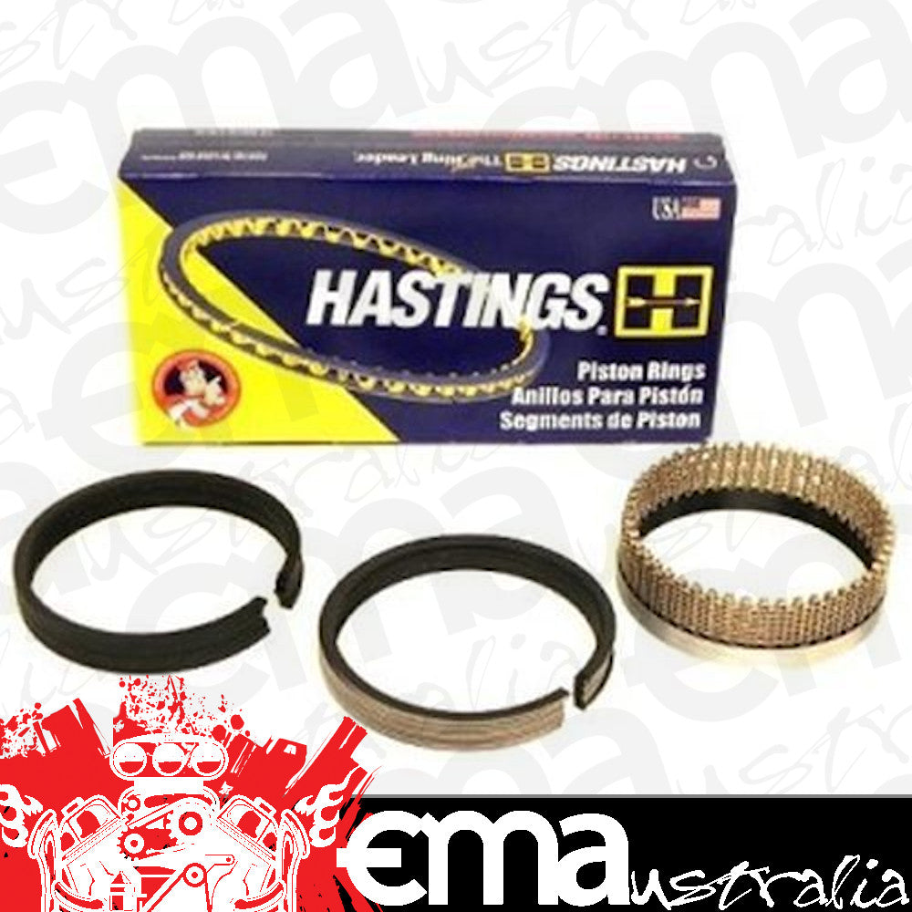 HASTINGS HSN-2M4897 STD MOLY PISTON RINGS RS6203000ML8H SUIT CHEV/HOLDEN LS1 5.7L V8