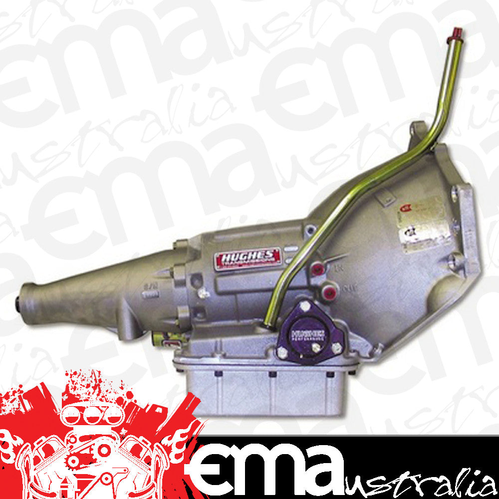 Hughes Performance HT28-3X-80B2D Pro-Glide Competition Transmission (suit GM Powerglide Full Manual, 1.80 Ratio 30 Spline, Sfi Case, up to 2000HP)