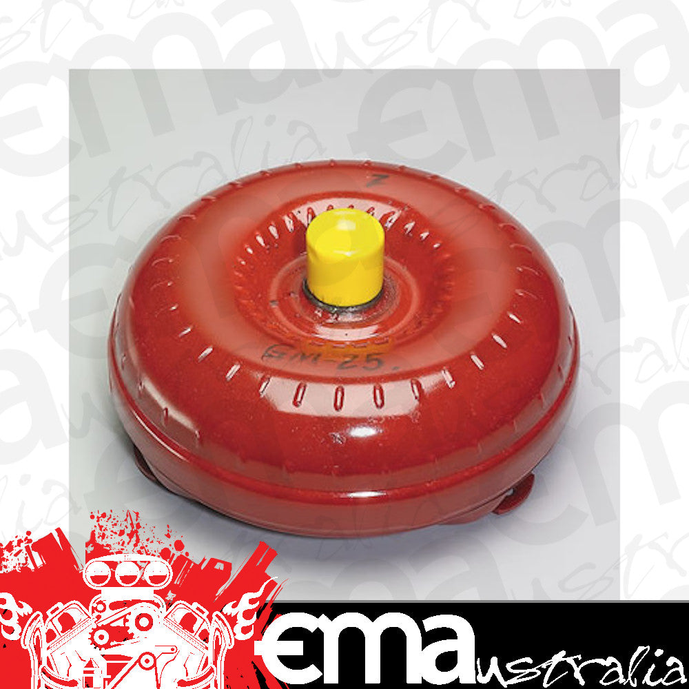 Hughes Performance HTGM25HD Street Master Torque Converter 2500 Stall suit Chev TH350, TH400