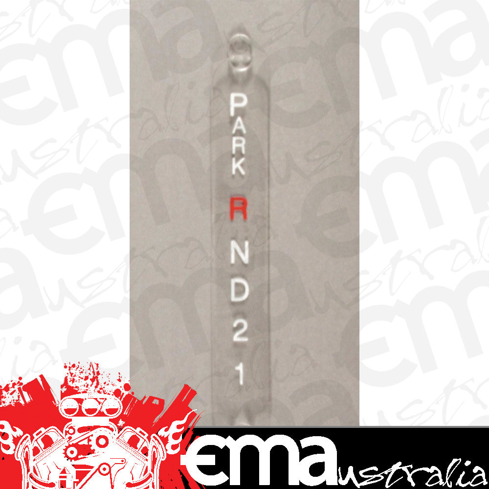 Hurst HU24185703 Speed Gear Indicator Lense suit V-Matic 2 Shifter