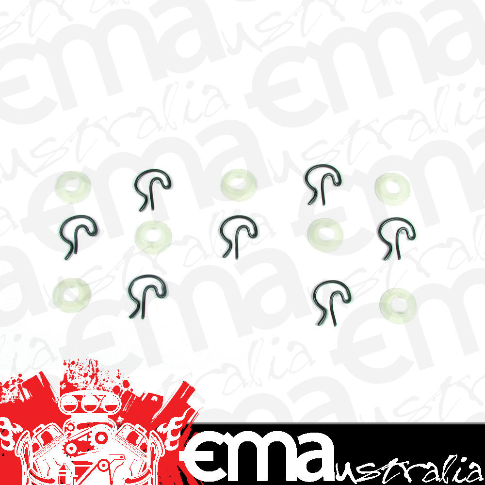 Hurst HU3320001 Pit Pack Shift Lever Nylon Bushes & Spring Clips for Man Trans