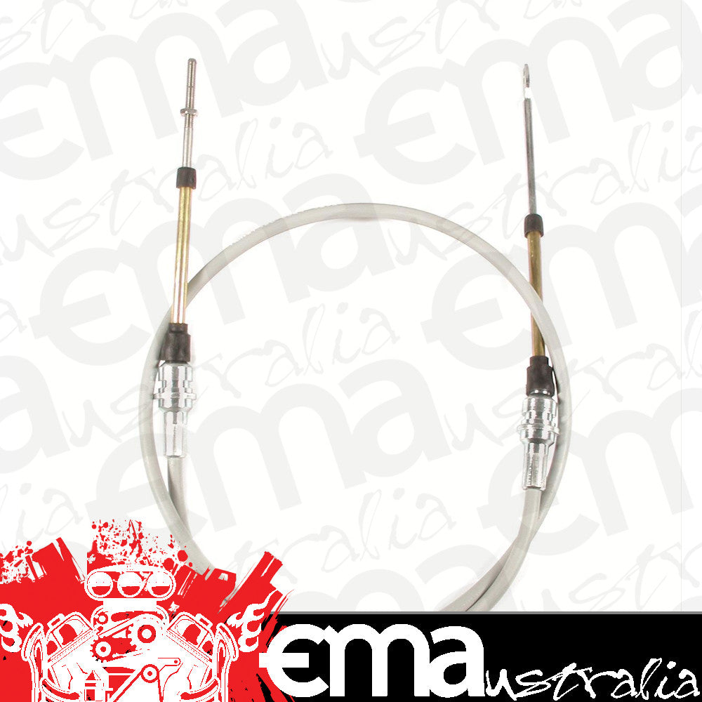 Hurst | HU5000023 | 3 Foot Shifter CableMorse Style Eyelet/Threaded Ends Grey
