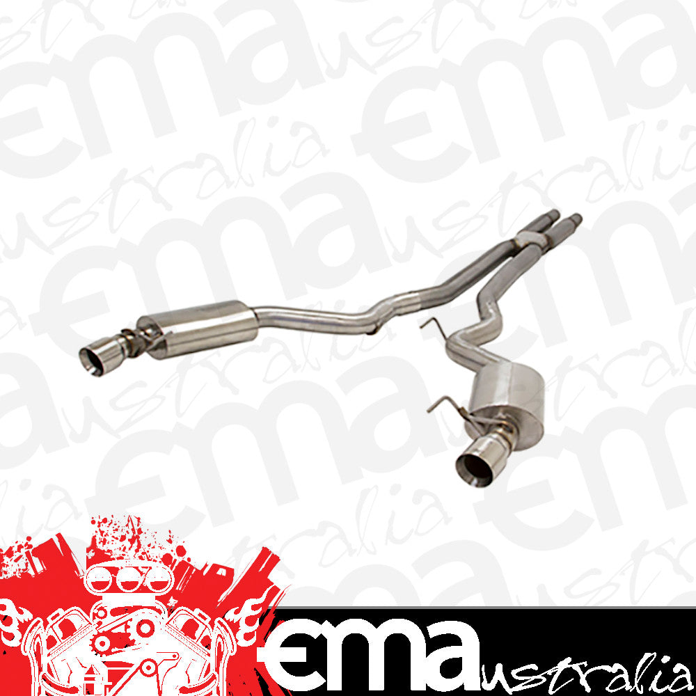 Hurst HU6350024 3" Cat-Back Exhaust System suit 2015-16 Ford Mustang Gt w/ 5.0L V8 Engine