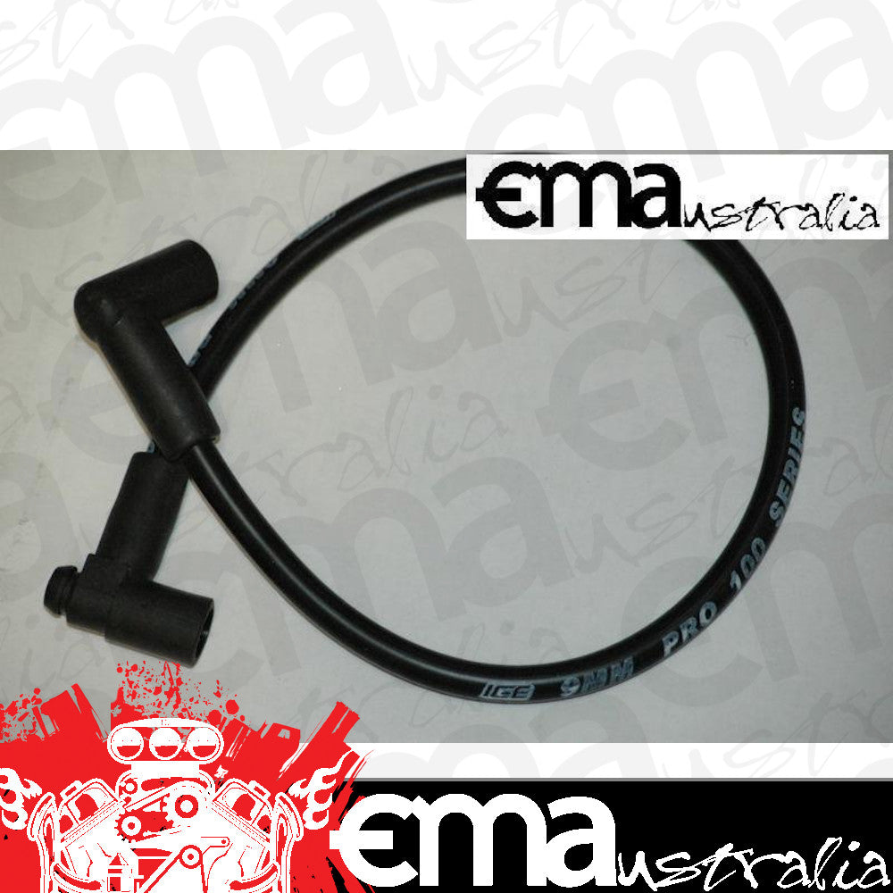 Universal 9mm Pro 100 Series Lead 500mm Long Single Lead 90 ICE Ignition ICE-IK500