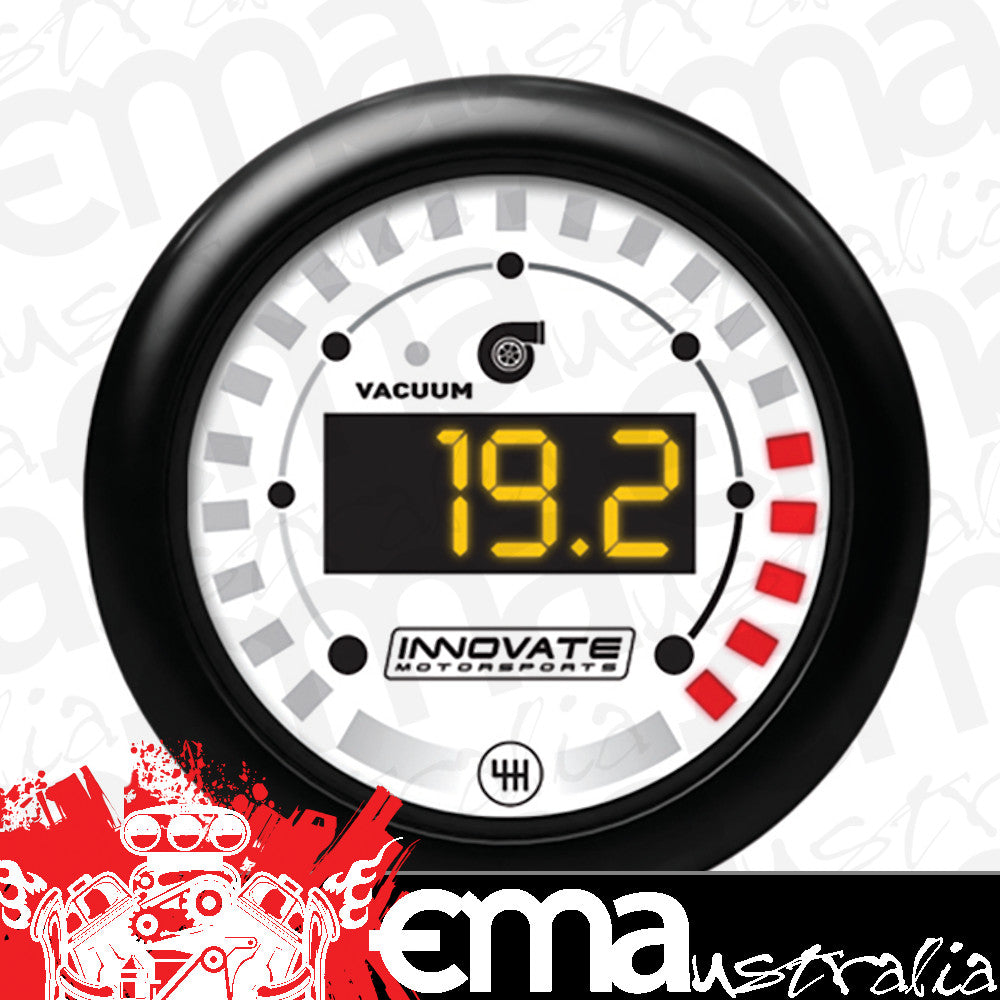Innovate Motorsports IM3851 MTX Digital Gauge 2-1/16" Boost/Vacuum & Shift Light