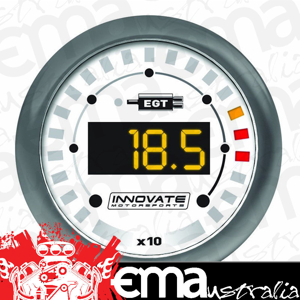 Innovate Motorsports IM3854 MTX Digital 2-1/16" Egt/Pyro Gauge Kit 32-1999¶øF