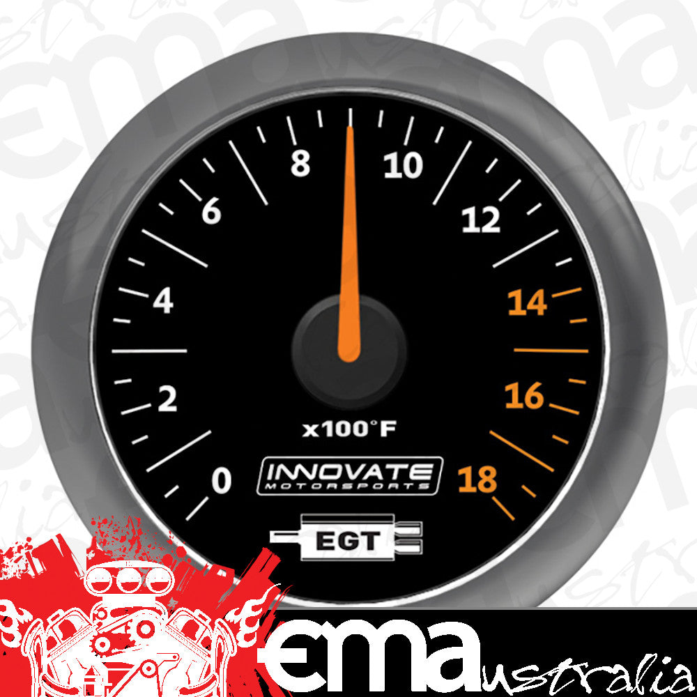 Innovate Motorsports IM3865 MTX Analogue Gauge 2-1/16" Exhaust Gas Temp Egt 32-1800¶øF
