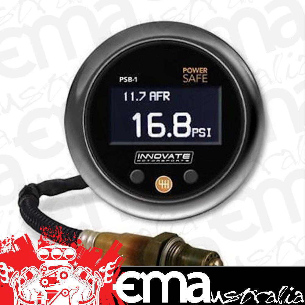 Innovate Motorsports IM3892 Psb-1 Digital 2-1/16" Powersafe Boost & AFR Gauge