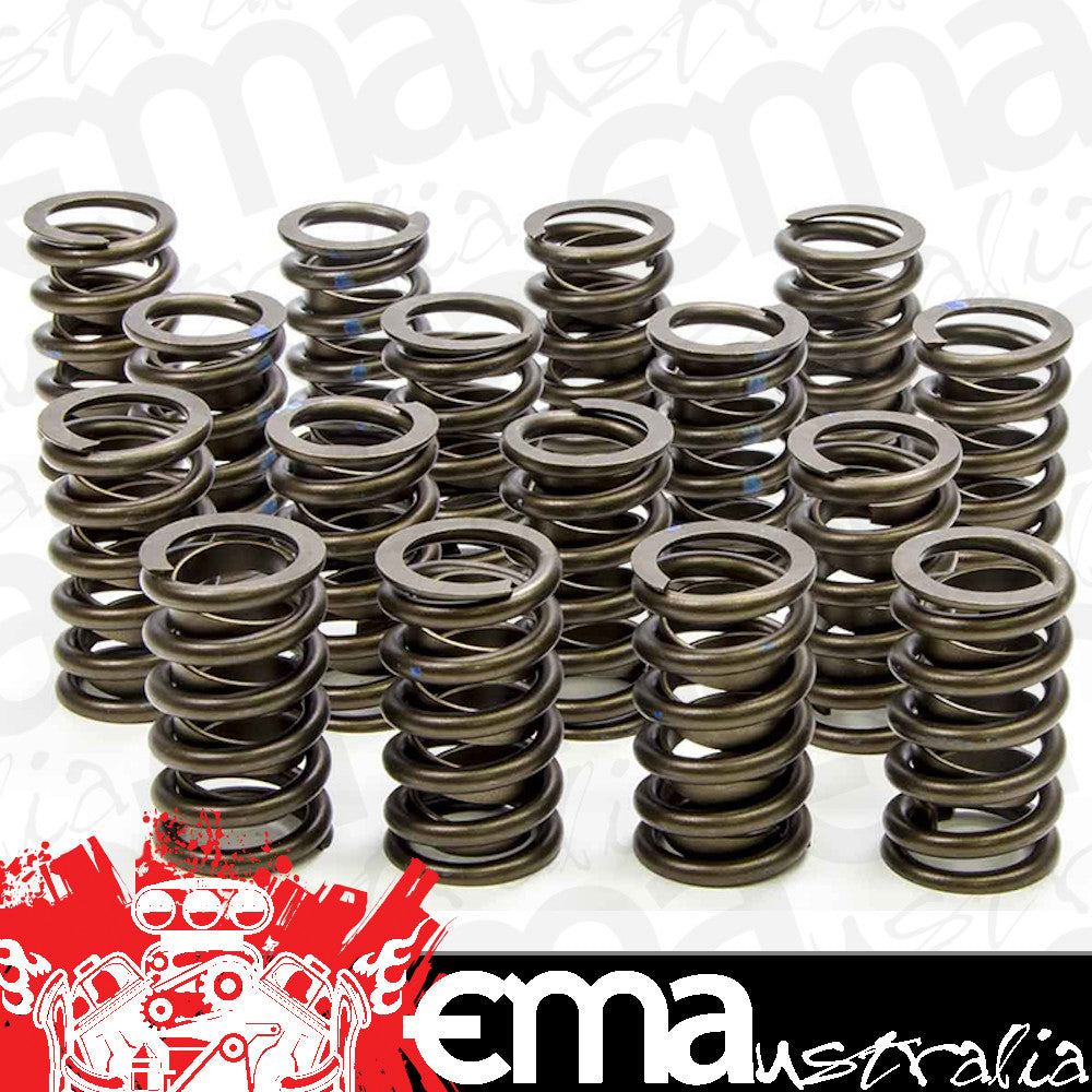Isky ISK9998RAD Rad-9000 Dual Valve Springs With Damper Set 1.600" OD 250LB s @ 2.050" Seat Pressure, 735LB s @ 1.250" Open Pressure, 1.160" Coil Bind