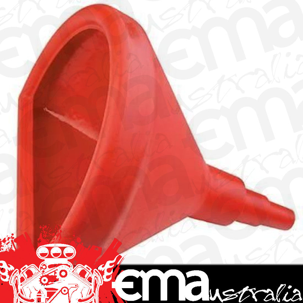 Jaz Products JAZ56001506 Jaz 15" D Shaped Funnel Red