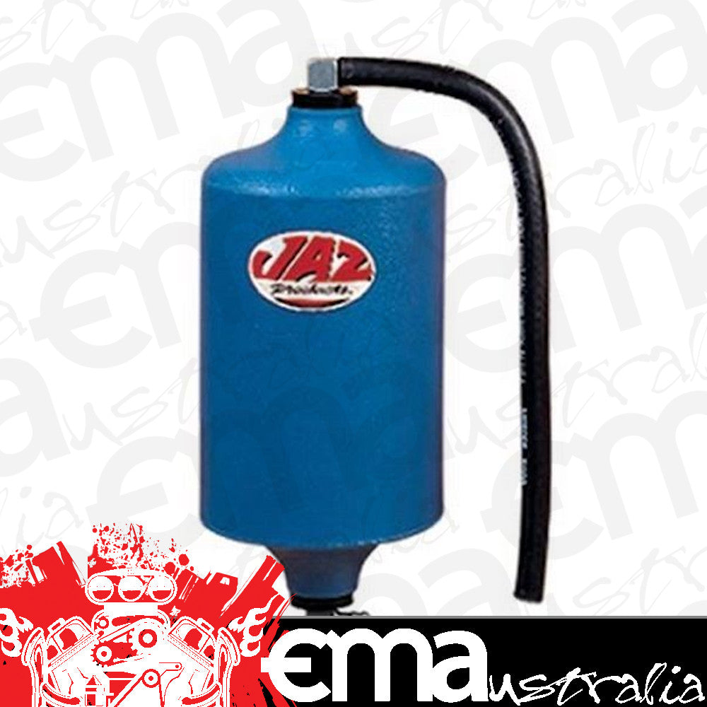 Jaz Products JAZ602-025-11 Poly Overflow Recovery Catch Can Blue 1 Quart 946Ml