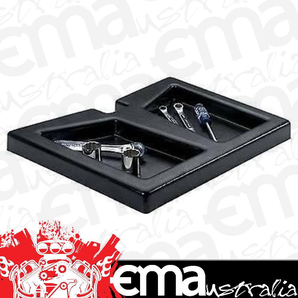 Jaz Products JAZ720-001-01 Jaz Engine Stand Tool Tray Fits Most Engine Stands Black Plastic