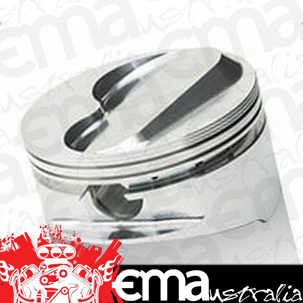 JE Pistons J170767 15¡à¡á Brodix -12 Forged Hollow Dome Piston Small Block Chev 407 4.155" 6.000" Rod Length 2.0Cc Dome Volume