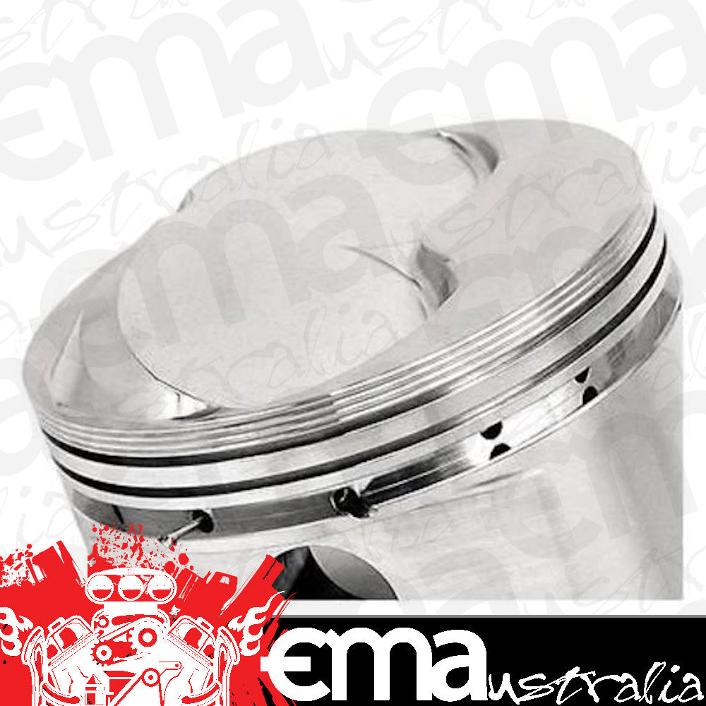JE Pistons J182012 Je 23¡ Dome Forged Pistons Chev SB 350 4.030" 6.000" Rod 13.5Cc Dome