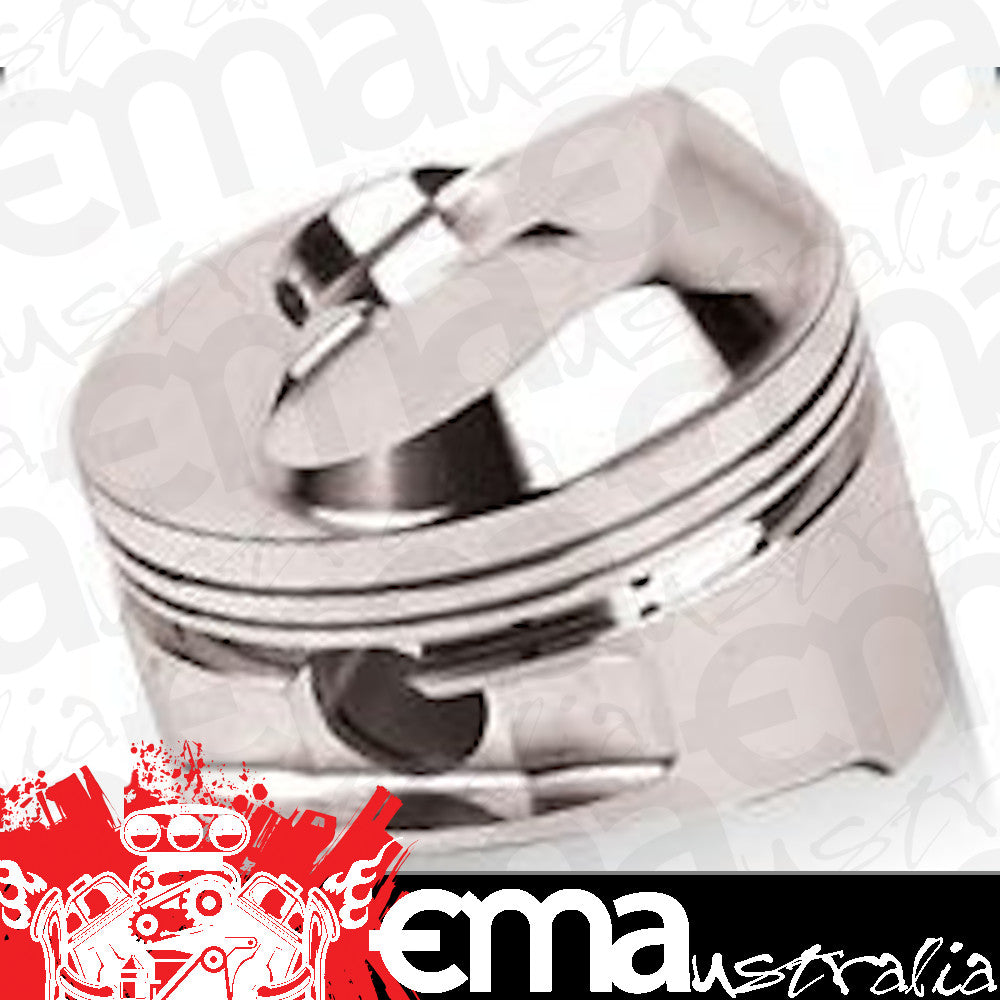 JE Pistons J258243 Big Block Open Chamber Dome - Standard Deck Block Forged Piston Big Block Chev 496 4.310" Bore 6.385" Rod Length 43.0Cc Dome Volume