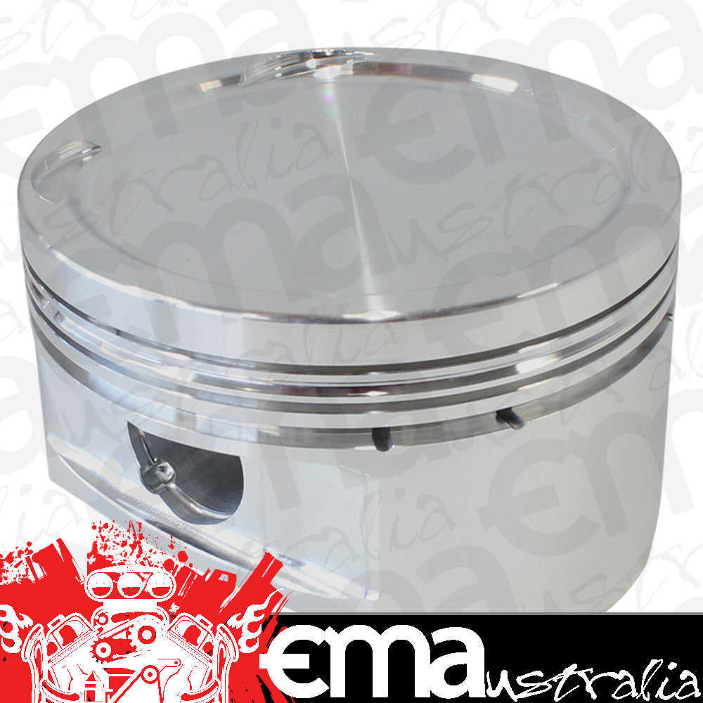 JE Pistons J309126 Ford Ba-Bf xr6 4.0L 6 Cyl Turbo .020" - Dish Forged Piston 4.0L 3.615" Bore 3.900" Stroke 6.058" Rod Length -11Cc Dome Volume