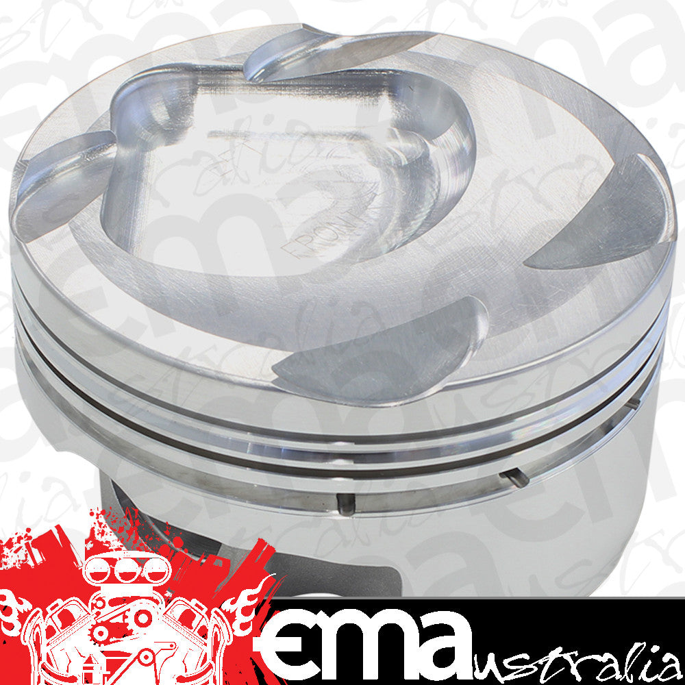 JE Pistons J315114 for Subaru Brz Fa20 & for Toyota Frs/Gt-86 4U-Gse Dish Top Forged Piston 86mm Bore 86mm Stroke 129.3mm Rod Length -16.4Cc Dome Volume