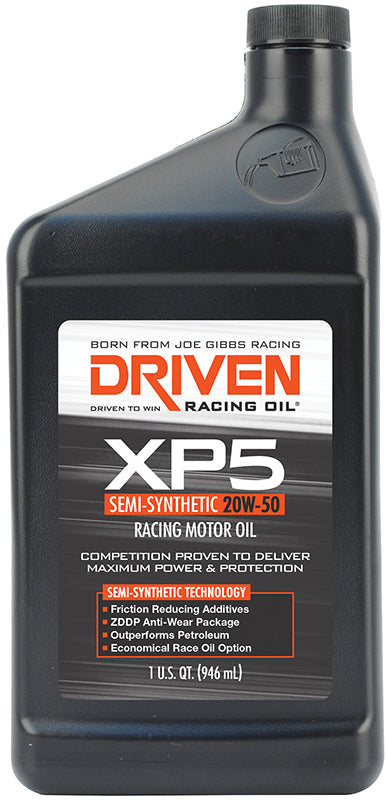 Driven Racing Oil JGP00906 Xp5 Racing Oil 20W50 946Ml