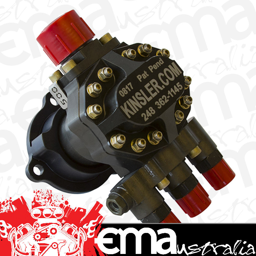 Kinsler KIN-TP500-M Tough Pump 500 w/ 3 Port Outlet -6 an Male Manifold & -10 an Male Inlet