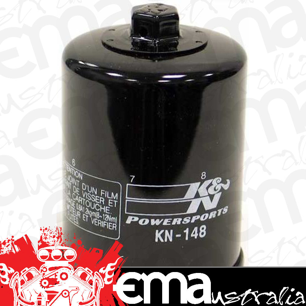 K&N Performance Filters KN-148 Filters Performance Oil Filter Suit 2001-2012 Yamaha Motorcycle