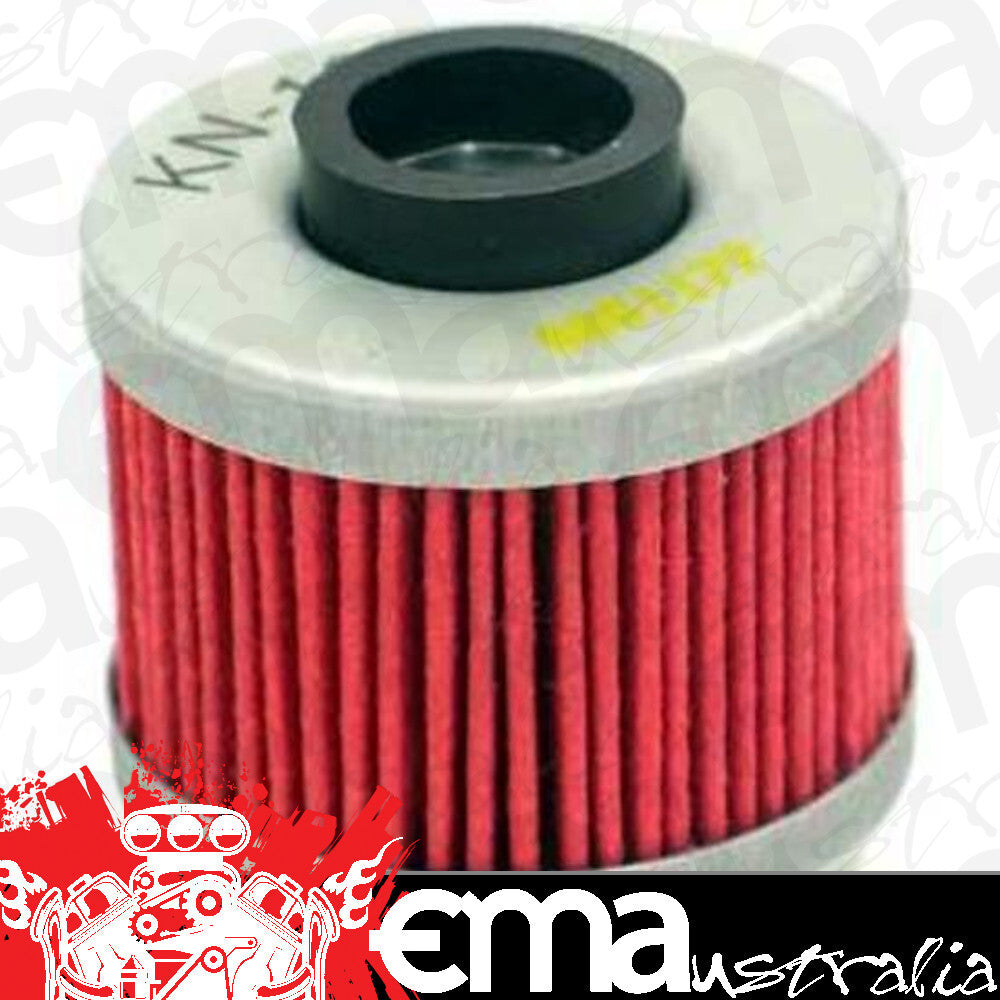K&N Filters KN-185 Performance Oil Filter Suit 1996-2012 Aprilia, Bmw & Peugeot Motorcycle