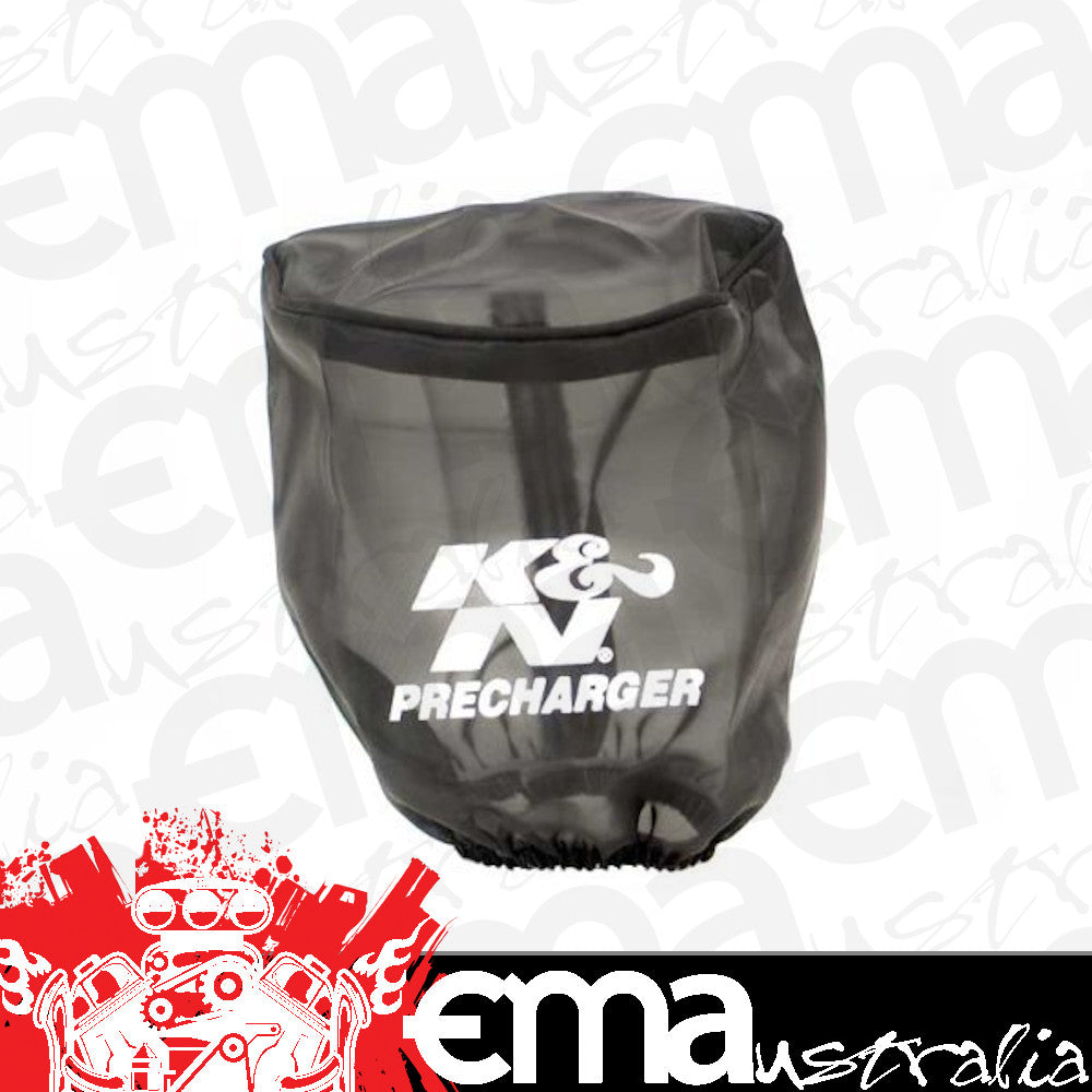 K&N Filters | KN22-8013PK | Filters Black Round Precharger Filter Wrap Suit 4.5" Id X 5" H Filter